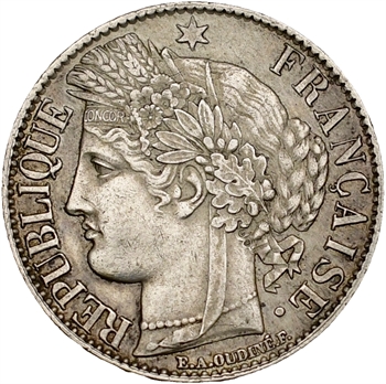 IIIe République, 1 franc Cérès, 1888 Paris