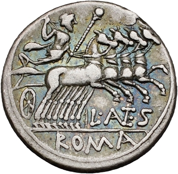 Antestia, denier, Rome, 136 av. J.-C.