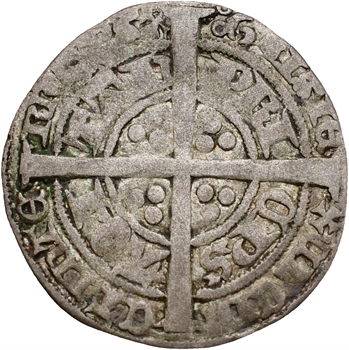 Aquitaine (duché d’), Édouard le Prince noir, demi-gros, Limoges