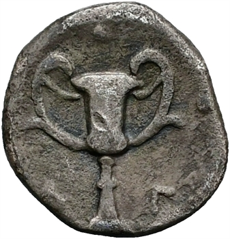 Calabre, Tarente, obole, c.302-228 av. J.-C