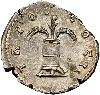 Divin Antonin, denier, Rome, 139