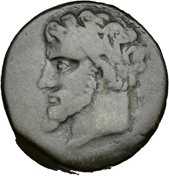 Numidie, Micipsa, moyen bronze, c.148-118 av. J.-C.