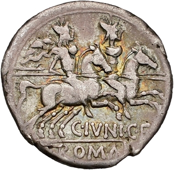 Junia, denier, Rome, 149 av. J.-C.