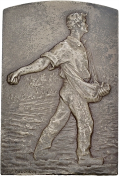 Baudichon (R.) : Semeur (agriculture), en argent, s.d. (1904) Paris