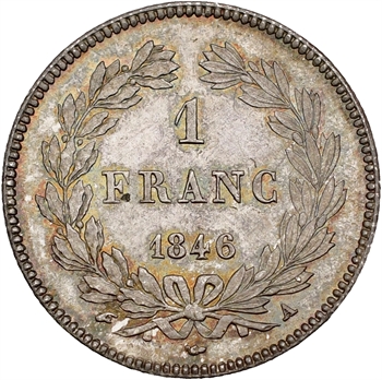 Louis-Philippe Ier, 1 franc, 1846 Paris