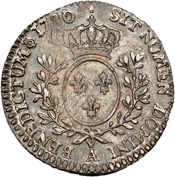 Louis XVI, dixième d&rsquo;écu aux branches d&rsquo;olivier, 1780/78, 1er semestre, Paris