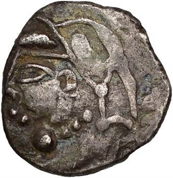 Sotiates ou Pétrocores, drachme au type de Belvès, Ier siècle av. J.-C