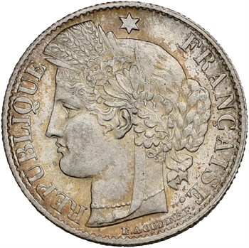 IIIe République, 50 centimes Cérès, 1887 Paris