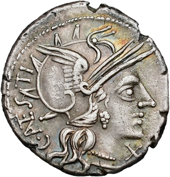 Antestia, denier, Rome, 146 av. J.-C