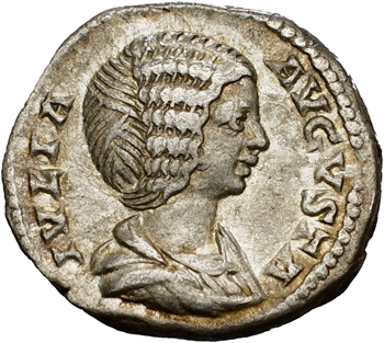 Julia Domna, denier, Rome, 201