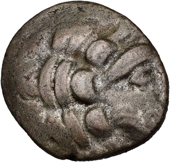 Redones, statère de billon au profil imberbe, classe IV, c.100-50 av. J.-C.
