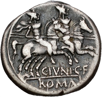 Junia, denier, Rome, 149 av. J.-C.