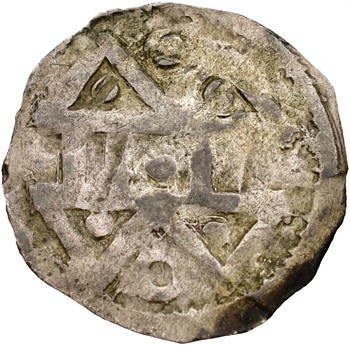 Normandie (duché de), Guillaume Ier dit Le Conquérant, denier aux quatre frontons, XIe siècle