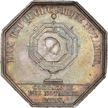 Charles X, les notaires du département de Paris, par Michaut, s.d. Paris
