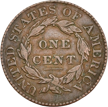 États-Unis, cent Matron Head, 1829 Philadelphie