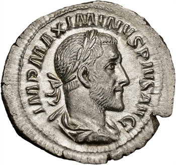 Maximin Ier le Thrace, denier, Rome, 235-236