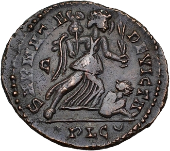Constantin Ier le Grand, nummus, Lyon, 323