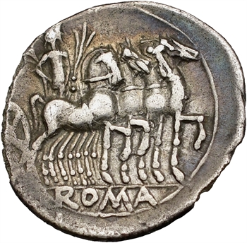 Vargunteia, denier, Rome, 130 av. J.-C.