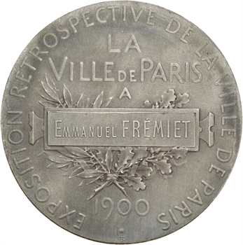 Chaplain (J.-C.) : Exposition retrospective de la ville de Paris, à Emmanuel Frémiet, 1900 Paris