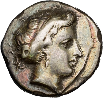 Campanie, didrachme, Naples, c. 300-275 av. J.-C.