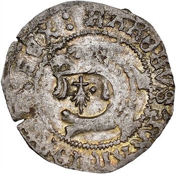 Charles VIII, liard au dauphin de Bretagne, Rennes