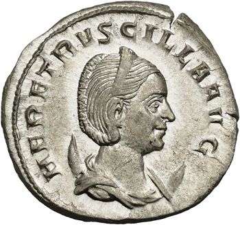 Hérennia Etruscille, antoninien, Rome, 250