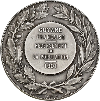 Guyane, recensement de la population, par Daniel-Dupuis, 1901 Paris