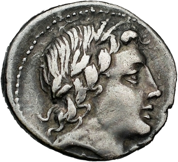 Gargilia, denier, Rome, 86 av. J.-C.