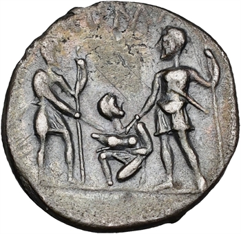 Veturia, denier, Rome, 137 av. J.-C.