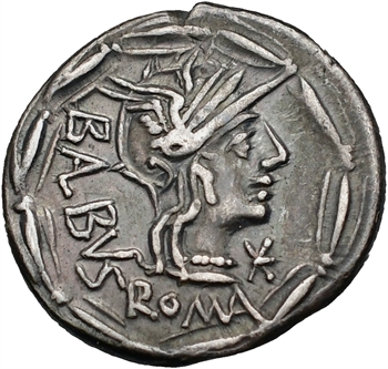 Acilia, denier, Rome, 125 av. J.-C.