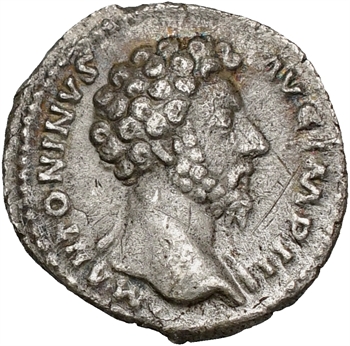 Marc Aurèle, denier, Rome, 164