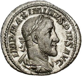 Maximin Ier le Thrace, denier, Rome, 235-236