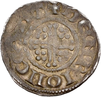 Angleterre, Henri III Canterbury, penny à la petite croix, s.d. Londres