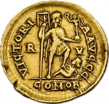 Honorius, solidus, Ravenne, 395-423