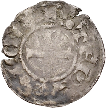 Bretagne (duché de), Pierre Ier Mauclerc, denier, s.d. (début XIIIe s.) Guingamp ?