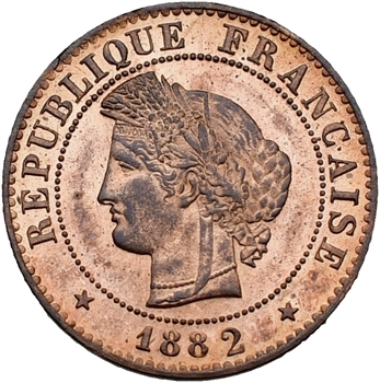 IIIe République, 1 centime Cérès, 1882 Paris