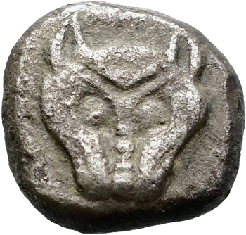 Lesbos, 1/6 de statère, c.550-480 av. J.-C.