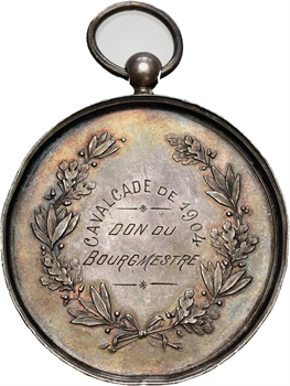 Belgique, la cavalcade de Mons, 1904