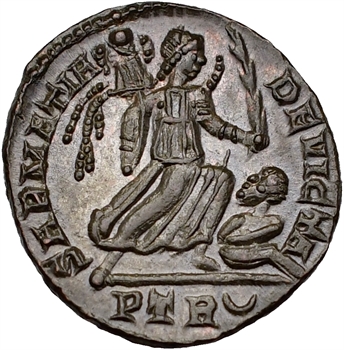 Constantin Ier le Grand, nummus, Trèves, 323-324