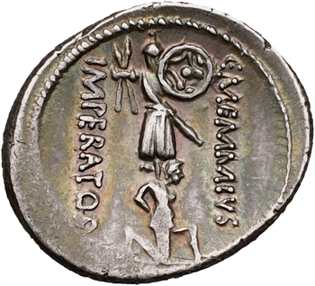 Memmia, denier, Rome, 57-56 av. J.-C.