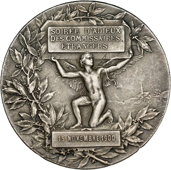 Dubois (A.) : soirée d&rsquo;adieu des commissaires étrangers à l&rsquo;Exposition Universelle, 1900 Paris