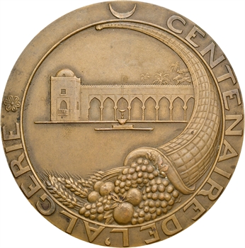 Algérie, Centenaire de l&rsquo;Algérie, par P.-M. Poisson, 1930 Paris