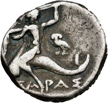 Calabre, didrachme, Tarente, c.272-240 av. J.-C.