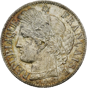 IIIe République, 2 francs Cérès, 1871 Paris