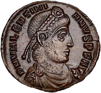 Valentinien 1er, nummus, Siscia 367-375