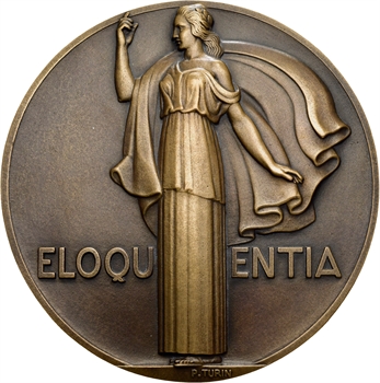 Turin (P.) : Eloquentia, American Club de Paris, au Général Weygand, 1935 Paris