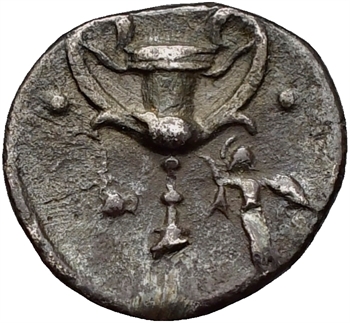 Calabre, obole, Tarente, c.302-228 av. J.-C