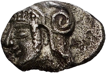 Marseille, obole au type d&rsquo;Athéna, c.470-460 av. J.-C