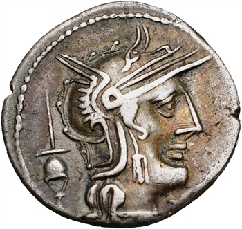 Postumia, denier, Rome, 131 av. J.-C
