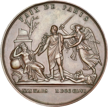 Second Empire, la Paix de Paris (Crimée, Turquie, Russie …), 1856 Paris
